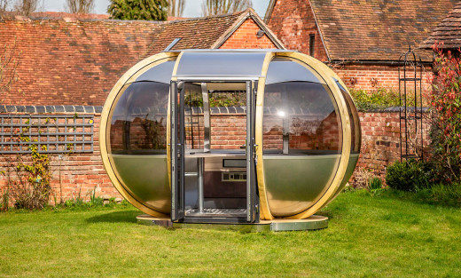 Ornate Garden Pod Medium Ovalhouse Garden Room