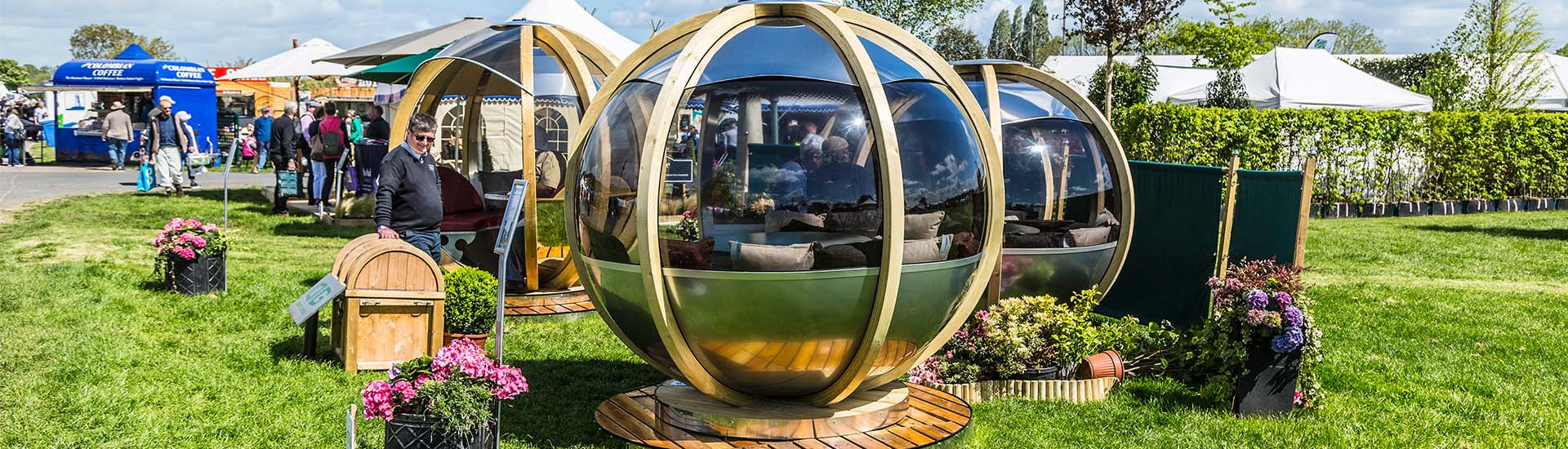 Garden Pods RHS Malvern Spring Festival