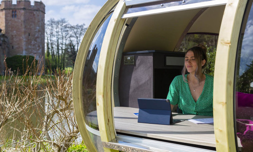 Garden Pod Office from Ornate Garden