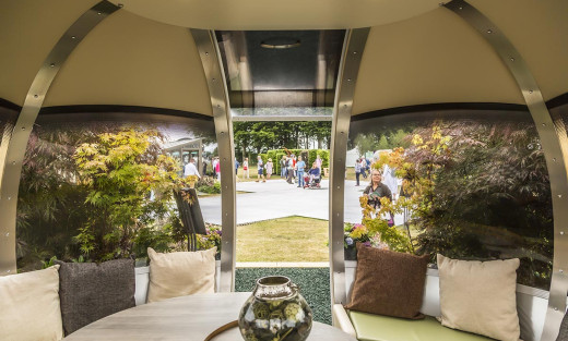 Ornate Garden Pods RHS Flower Show Tatton Park