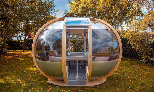 Ornate Garden Pod Winter Garden Room