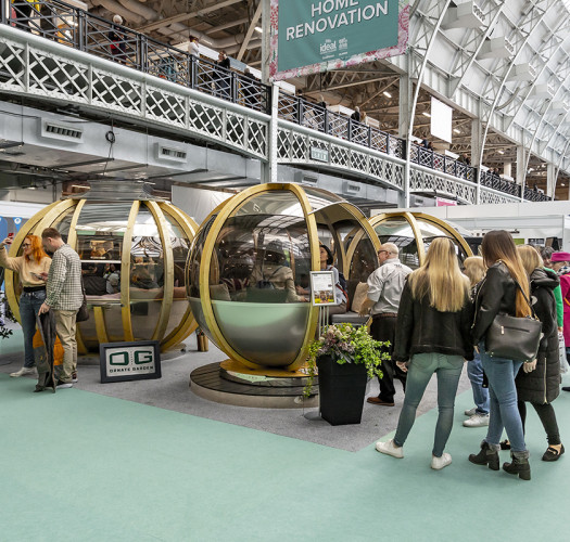 Ornate Garden Pods Ideal Home Show 2024