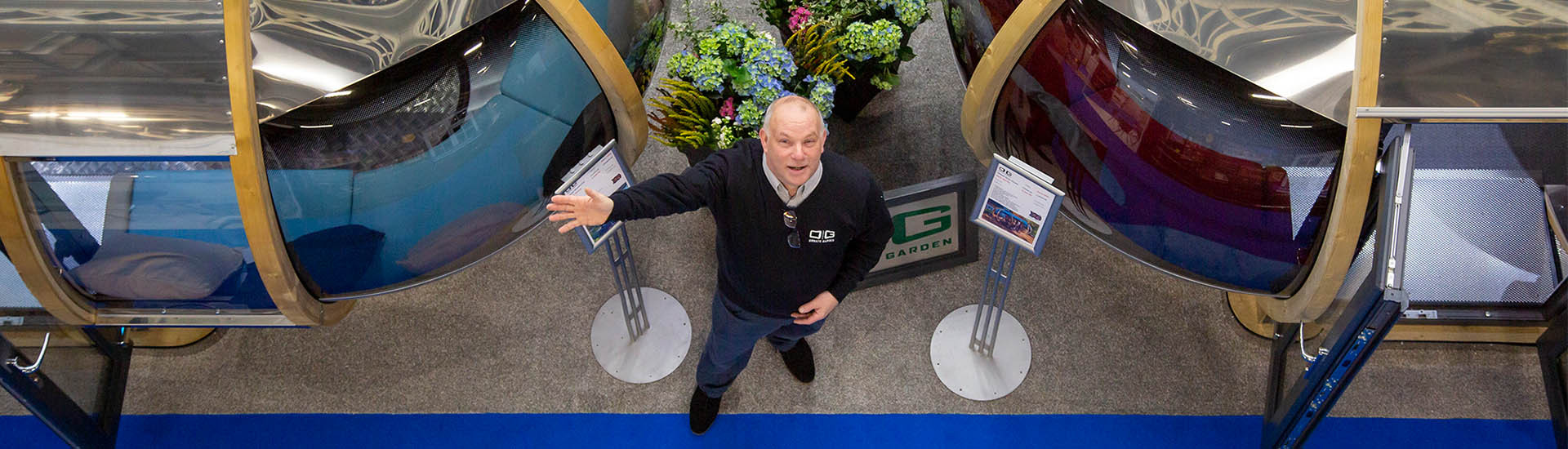 Ornate Garden Pods The Ideal Home Show