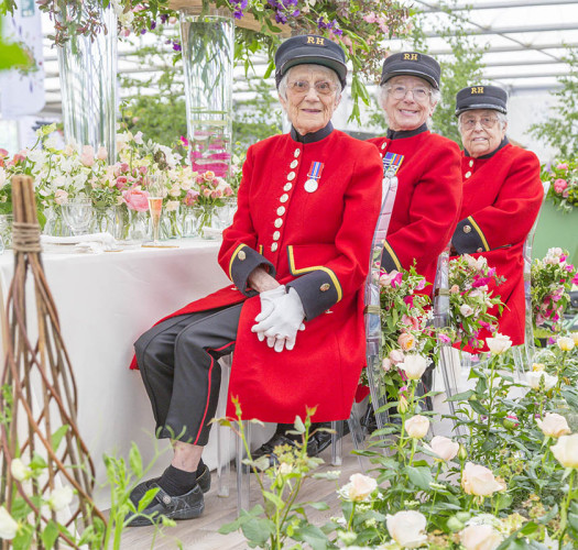 Ornate Garden Exhibiting RHS Chelsea Flower Show