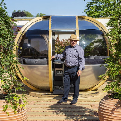 Ornate Garden Pods RHS Chelsea Flower Show 2024