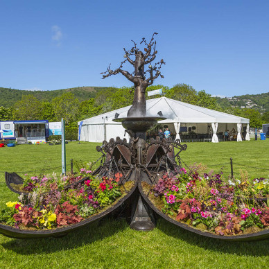 Ornate Garden RHS Malvern Spring Festival