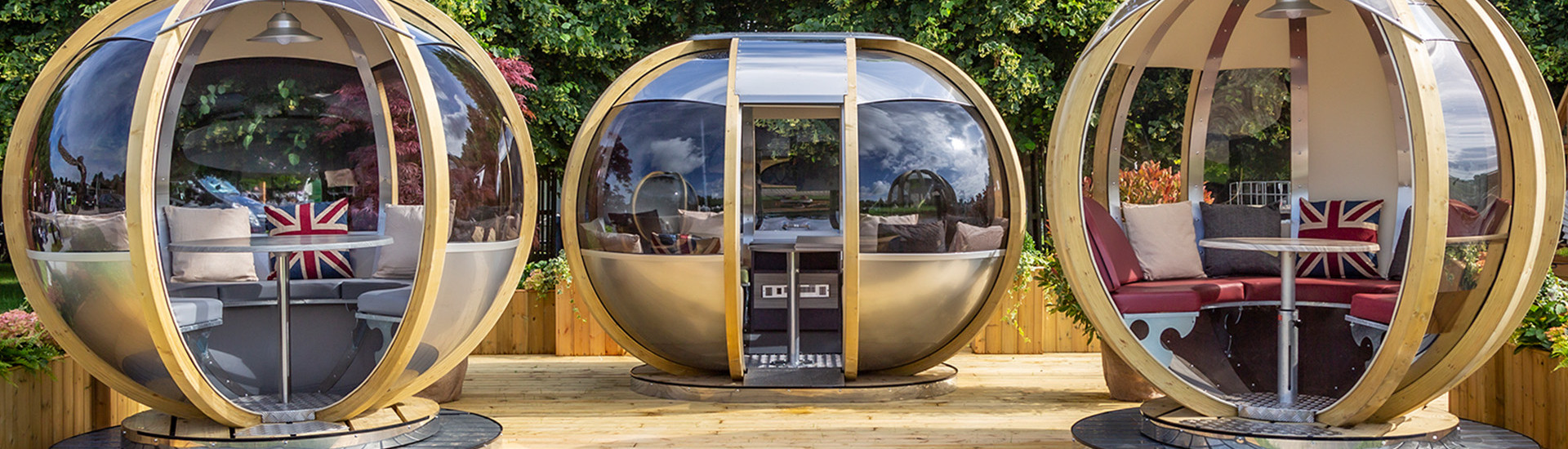 Ornate Garden Rotating Pod Events